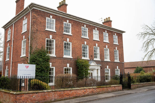 Lound Hall Care Home, near Retford in Nottinghamshire